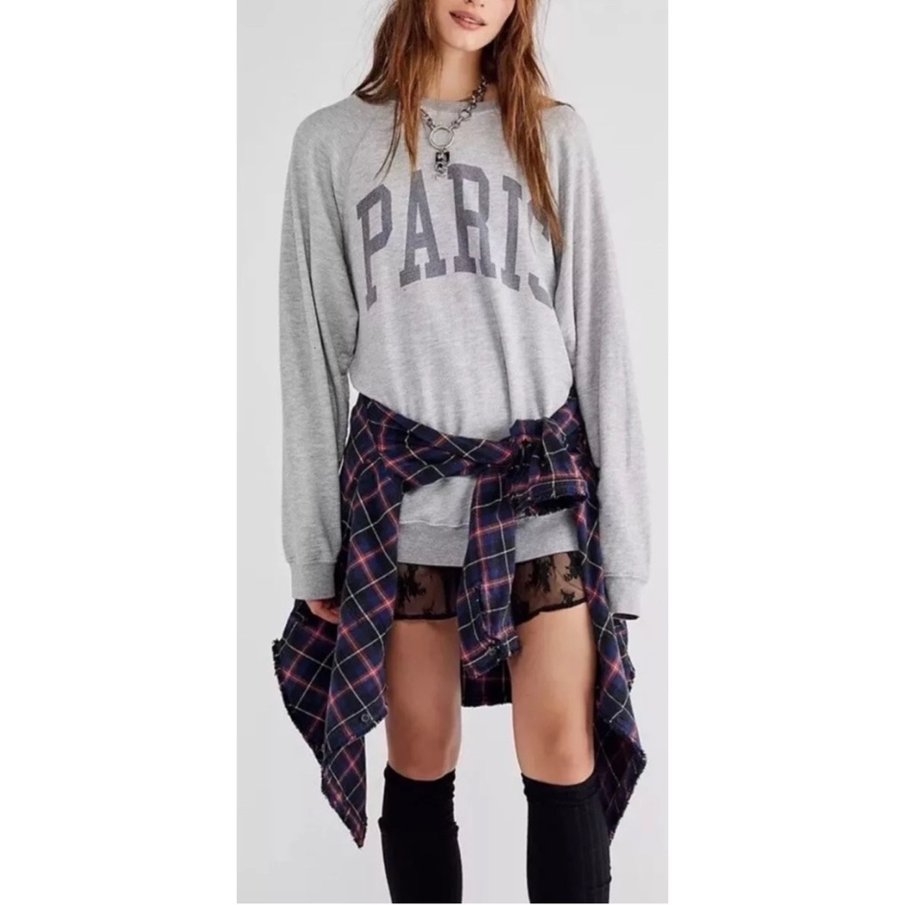 Free People Retro Brand Sweatshirt